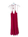 Zara Size S Magenta Rope Strap Maxi Dress Magenta / S