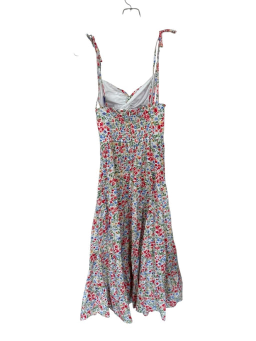 Altar'd State Size M Red & green Cotton Spaghetti Strap Botanical Dress Red & green / M