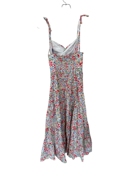 Altar'd State Size M Red & green Cotton Spaghetti Strap Botanical Dress Red & green / M