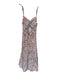 Altar'd State Size M Red & green Cotton Spaghetti Strap Botanical Dress Red & green / M