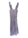 Sohana Size S Pink & blue Cotton Sleeveless smocked Flowers Maxi Dress Pink & blue / S