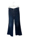 Mother Size 31 Denim Cotton Blend Dark Wash Wide Leg Straight Leg Jeans Denim / 31