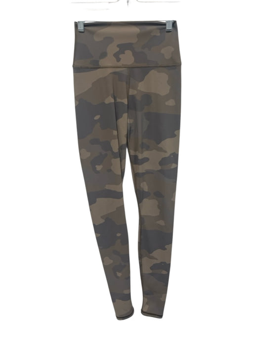 Alo Yoga Size XXS Taupe & Gray Polyester Camoflage Leggings Taupe & Gray / XXS