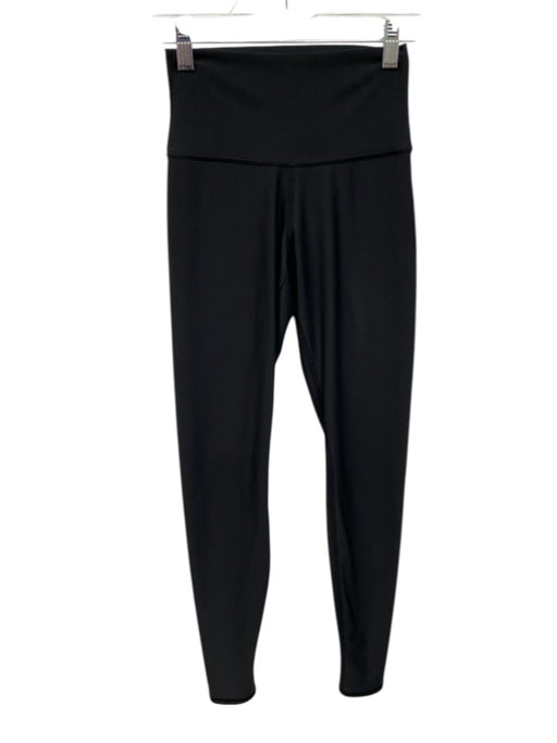 Alo Size XXS Black Polyester Athletic Leggings Black / XXS