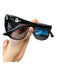 Ted Baker Black & Gray Sqaure Cat Eye Sunglasses Black & Gray