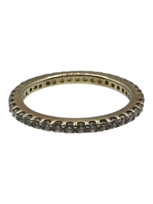 Lafonn Gold & Clear 925 Gold Tone Faux Diamonds Ring Gold & Clear
