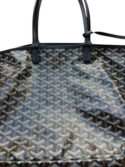 Goyard Marigold Leather & Coated Canvas Top Handles Goyardine Monogram Tote Bag Marigold / M