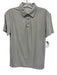 Vuori Size XS Grey Polyester Solid Polo Men's Short Sleeve Grey / XS