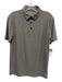 Vuori Size XS Light Gray Polyester Solid Polo Men's Short Sleeve Light Gray / XS