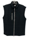 Johnnie O Size S Black Synthetic Puffer Zip UP Vest Men's Jacket Black / S