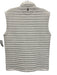 Johnnie O Size S White Synthetic Puffer Zip UP Vest Men's Jacket White / S