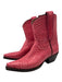 Kemo Sabe Shoe Size 7 Pink Leather Pointed Toe Booties Pink / 7