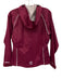 Showers Pass Size XS Magenta Nylon Waterproof Zip Front Hood Rain Jacket Magenta / XS