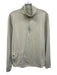 Vuori Size Est S/M Light Gray Polyester Blend Solid Men's Long Sleeve Shirt Light Gray / Est S/M