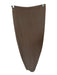 Mustard Seed Size L Taupe Rayon Blend Elastic Waist Gathered Front Midi Skirt Taupe / L