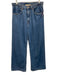 Levi's Size 28 Medium Wash Cotton Denim High Rise Braided Pockets Wide Leg Jeans Medium Wash / 28