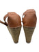 See By Chloe Shoe Size 39 Beige & Brown Textile Woven Leather Strap Sandals Beige & Brown / 39