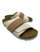 Birkenstock Shoe Size 40 Cream & Beige Wool Velcro Sandals Cream & Beige / 40