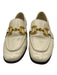 Jeffrey Campbell Shoe Size 8.5 Cream Leather Horsebit Goldtone Hardware Shoes Cream / 8.5