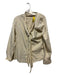 Ann Mashburn Size M Yellow & Brown Cotton Neck Tie Grid Long Sleeve Top Yellow & Brown / M
