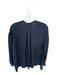 Vince Size S Black Silk Long Sleeve V Neck Shear Top Black / S