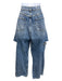 Maison Margiela Size 40/4 Medium Wash Cotton Denim High Rise Distressed Jeans Medium Wash / 40/4