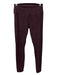 Alo Size S Burgundy Red & Black High Rise Heathered Full length Leggings Burgundy Red & Black / S