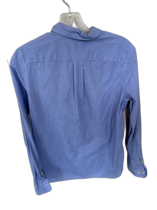 Ralph Lauren Size S Blue & White Cotton Gingham Button Down Collar Men's Shirt Blue & White / S