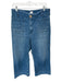 Maeve Size 31 Med Light Wash Cotton Blend High Waist Wide Leg Jeans Med Light Wash / 31