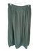 Mirth Size L Olive Green Cotton Elastic Waist Maxi Skirt Olive Green / L