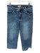 Kut From The Kloth Size 12 Dark Wash Cotton Blend High Waist Wide Leg Jeans Dark Wash / 12