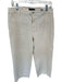 Sanctuary Size 31 Cream Cotton Blend High Waist Wide Leg Jeans Cream / 31