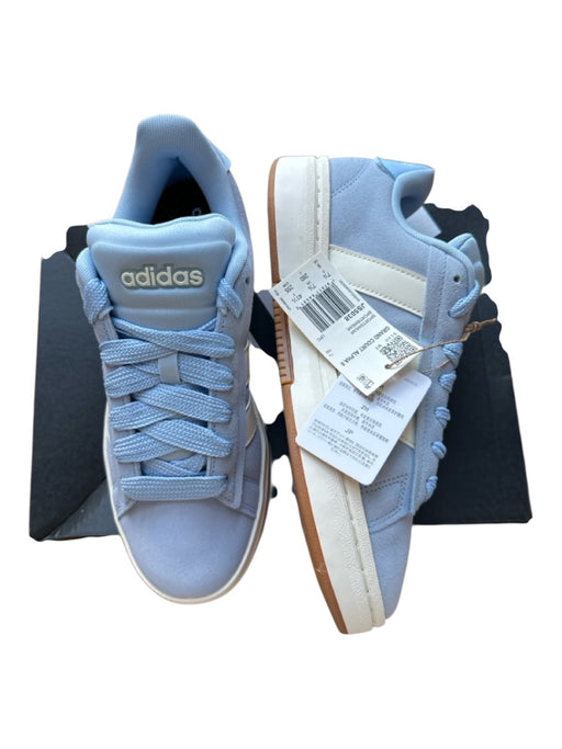 Adidas Shoe Size 9 Baby Blue Suede Platform Athletic Sneakers Baby Blue / 9