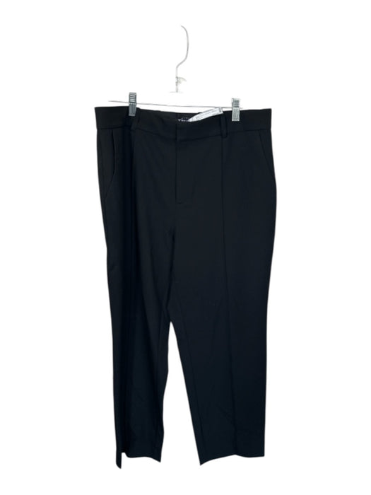 Sophie Rue Size L Black Polyester High Waist Wide Leg Pants Black / L