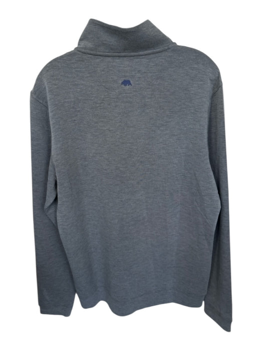 Onward Reserve NWT Gray & Navy Print Polyester Blend Braves Heathered Pullover Gray & Navy Print / S