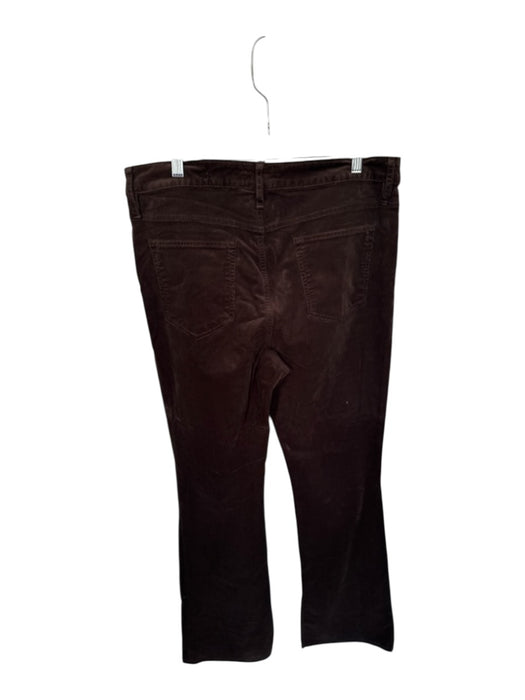 Frame Size 32 Chocolate Brown Corduroy High Waist Boot Cut Pants Chocolate Brown / 32