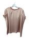 Tibi Size 10 nude Polyester Long Sleeve Back Button Top nude / 10