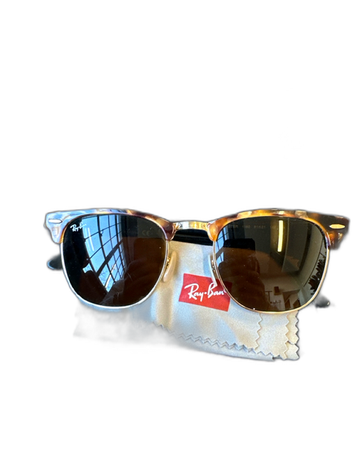 Ray Ban Brown & Gold Acetate Tortoise shell Gold Sunglasses Brown & Gold
