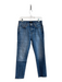 7 For All Mankind Size 26 Light & Dark  Blue Cotton Mid Rise 5 Pocket Jeans Light & Dark  Blue / 26