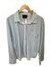 ONA Size M Blue & White Polyamide Striped Lounge Button up Top Blue & White / M