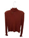 Louise Misha Size 36 Rust Mohair Blend Turtle Neck Long Sleeve Knit Sweater Rust / 36