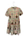 Conditions Apply Size XS Yellow & Peach Print Cotton Short Sleeve Circles Dress Yellow & Peach Print / XS