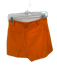 Frame Size 6 Orange Polyester High Waist Pockets Shorts Orange / 6