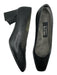 Stuart Weitzman Shoe Size 6 Black Reptile Embossed Heel Square Toe Heels Black / 6