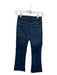 Frame Size 27 Dark Wash Cotton Blend High Waist Bootcut Cropped Jeans Dark Wash / 27