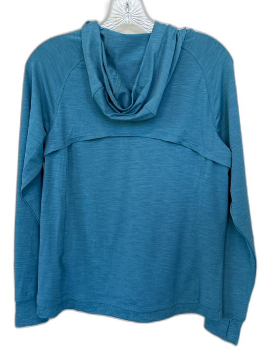 Kuhl Size S Teal Polyester Blend Hood Full ZIp Athletic Jacket Teal / S