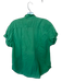 XiRENA Size S Green Cotton Short Sleeve Collar Button Down Top Green / S