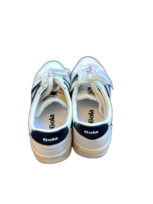 Gola Shoe Size 8 White & Black Leather Platform Athletic Sneakers White & Black / 8