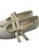 Dolce Vita Shoe Size 8 Cream Suede Perforated Double Buckle Gold Hardware Flats Cream / 8