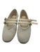 Dolce Vita Shoe Size 8 Cream Suede Perforated Double Buckle Gold Hardware Flats Cream / 8